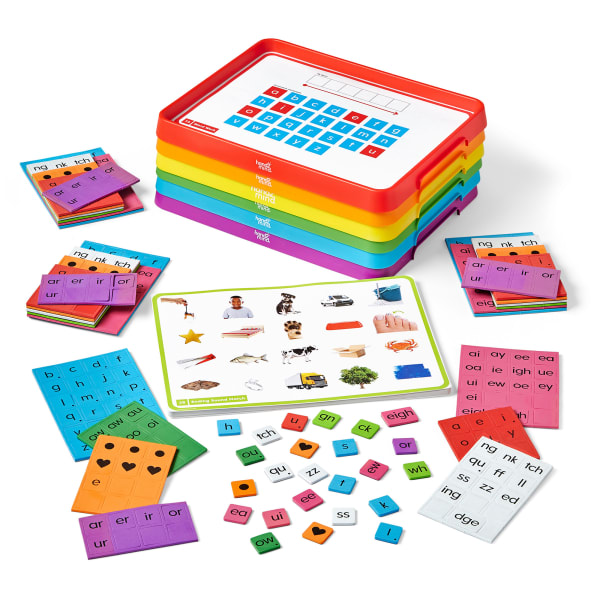 Hand2Mind Advancing Phonics Word Work Small Group Set, Multicolor, K - 3
