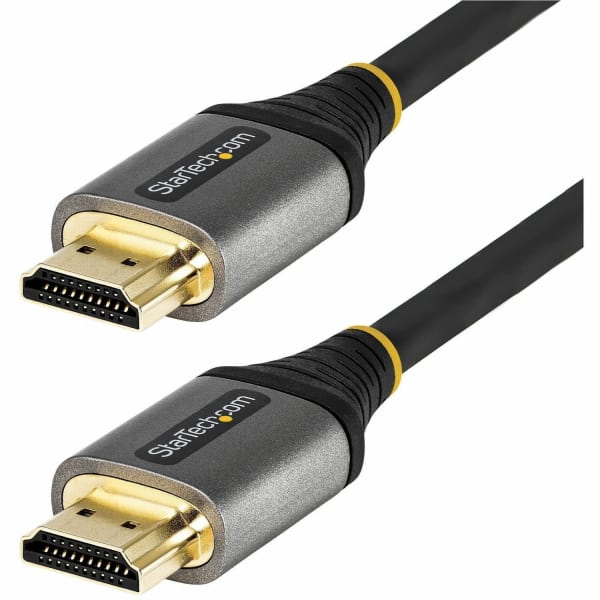 StarTech.com 10ft 3m Premium Certified HDMI 2.0 Cable, High Speed Ultra HD 4K 60Hz HDMI Cable with Ethernet, HDR10, UHD HDMI Monitor Cord - 9.8 feet (3m) Premium Certified High Speed HDMI cable with Ethernet