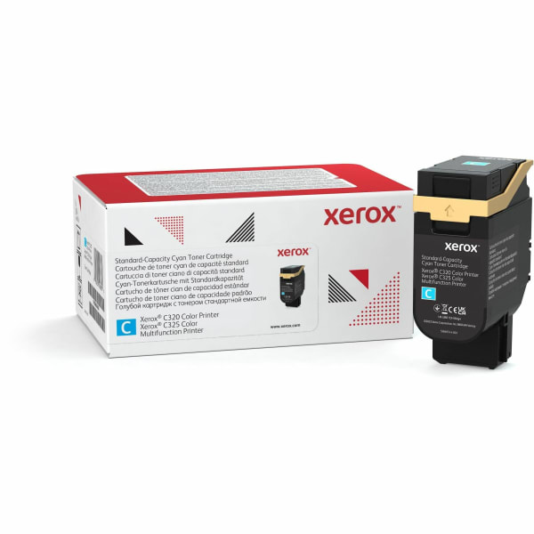 Xerox Genuine Xerox C320 Color Printer, C325 Color Multifunction Printer Cyan Standard capacity Toner Cartridge (1800 Pages) - 006R04820 - 1800 Pages