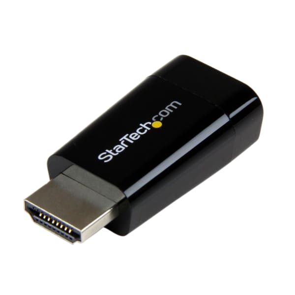 StarTech.com Compact HDMI to VGA Adapter Converter - 1920x1200/1080p