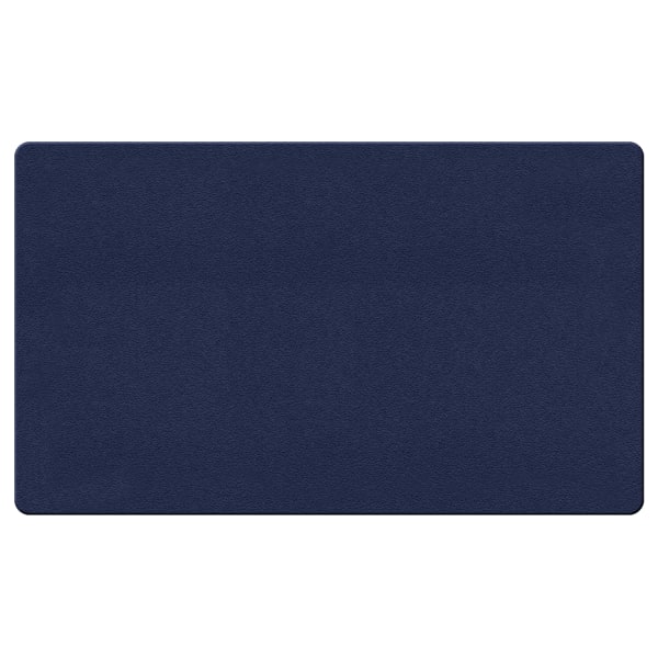 Ghent Fabric Bulletin Board With Wrapped Edges, 12in x 48in, Blue