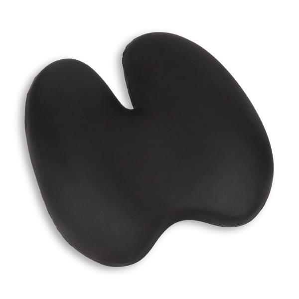 Mind Reader Lumbar Support Pillow With Air-Cloud Technology, 15-1/4inH x 4-1/2inW x 15inD, Black