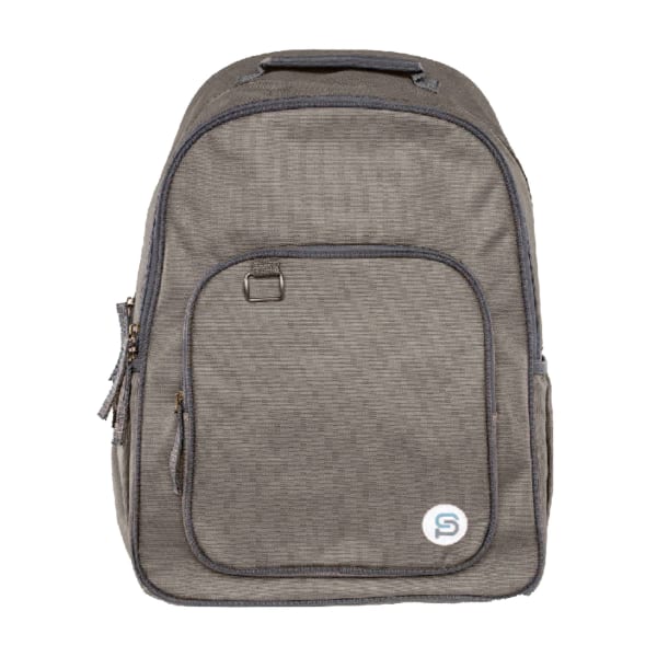SYDNEY PAIGE X BAZIC Products RALEIGH Backpack, 18in, Brown