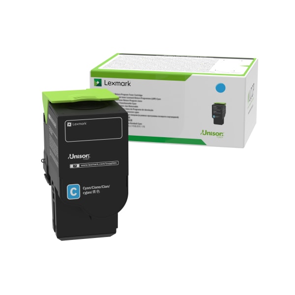 Lexmark 78C1XCE Cyan Extra-High Yield Toner Cartridge