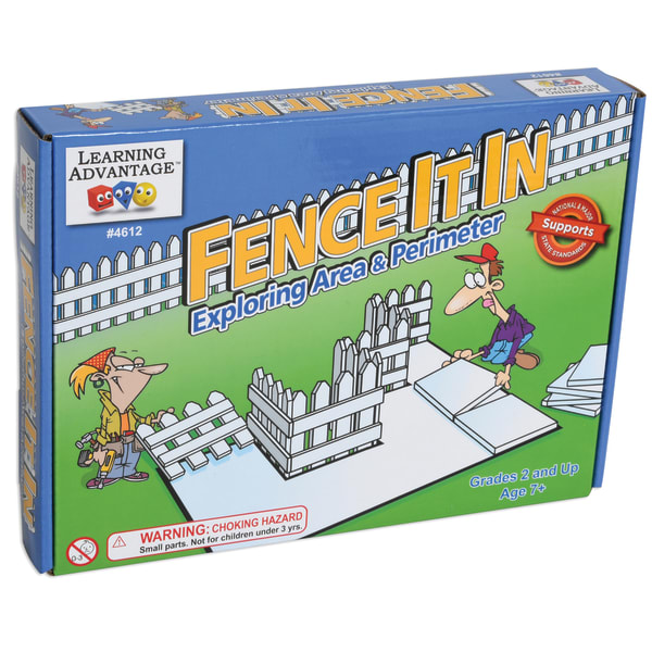 Learning Advantage Fence It In Exploring Area And Perimeter Game, Grades 2-6