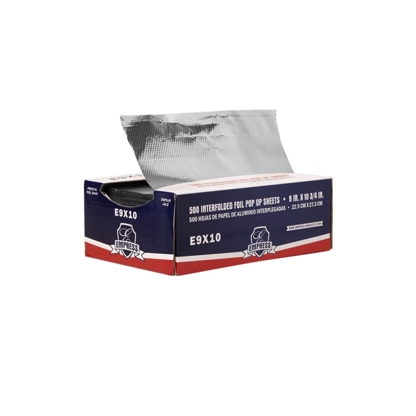 Empress Foil Pop-Up Sheets, 9in x 10-3/4in, White, Case Of 3,000 Sheets