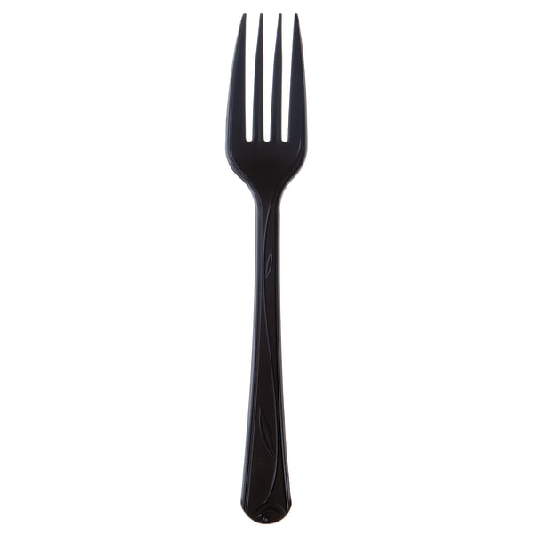 Eco-Products Vine Forks, 7in, Black, Pack Of 500 Forks
