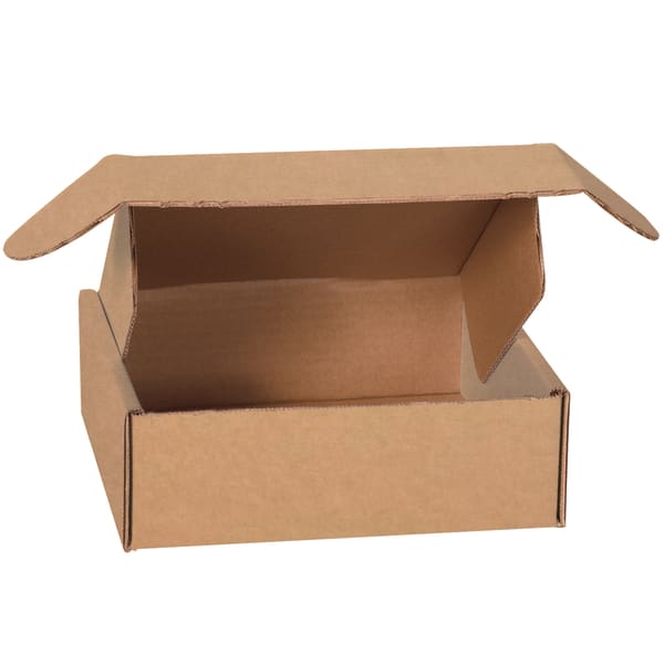 Partners Brand Deluxe Literature Mailers, 8in x 8in x 2 3/4in, Kraft, Pack Of 50