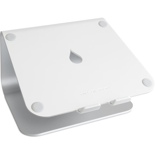 Rain Design mStand Laptop Stand - Silver - mStand transforms your notebook into a stylish and stable workstation so you can work comfortably and safely all day.