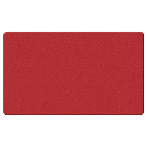 Ghent Fabric Bulletin Board With Wrapped Edges, 36in x 46-1/2in, Red