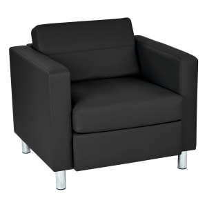 Office Star Products Pacific Armchair, Dillon Black