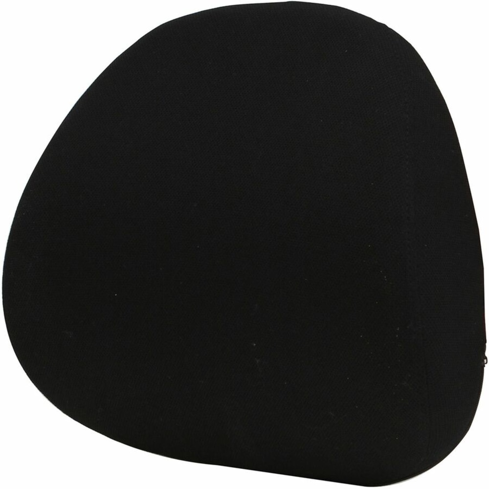 Lorell Ergo Fabric Lumbar Back Support Black PopularChairscom   