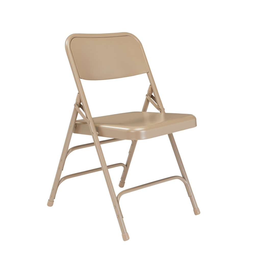 National Public Seating Steel Triple Brace Folding Chairs Beige Pack Of 4 PopularChairscom National Public Seating Steel Triple Brace Folding Chairs Beige Pack Of 4 PopularChairscom