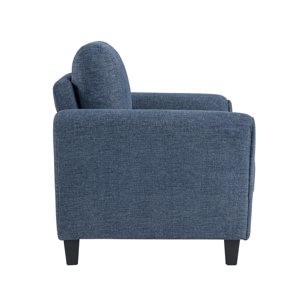 Lifestyle Solutions Winslow Chair With Rolled Arms Blue PopularChairscom Lifestyle Solutions Winslow Chair With Rolled Arms Blue PopularChairscom