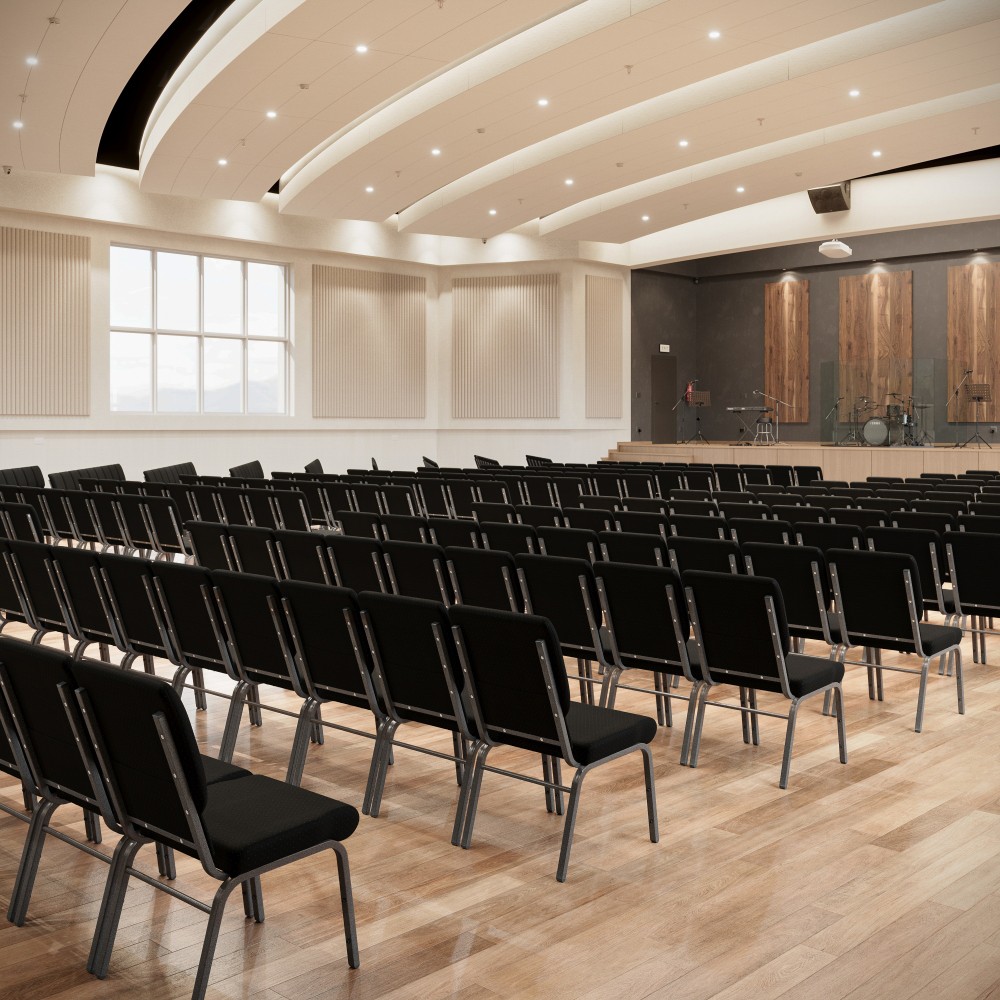 Flash Furniture HERCULES Series Stackable Church Chair BlackSilvervein PopularChairscom Flash Furniture HERCULES Series Stackable Church Chair BlackSilvervein PopularChairscom