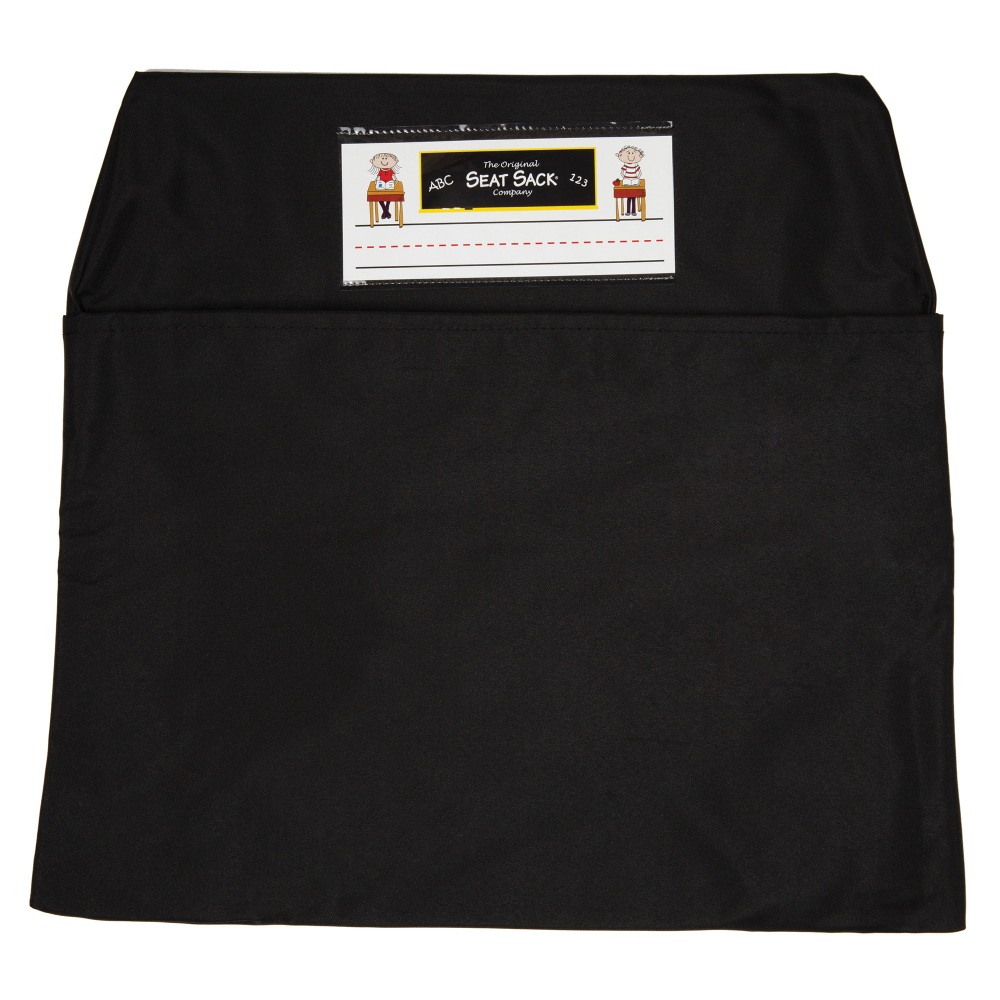 Seat Sack Chair Pocket Medium 15in Black Pack Of 2 PopularChairscom Seat Sack Chair Pocket Medium 15in Black Pack Of 2 PopularChairscom