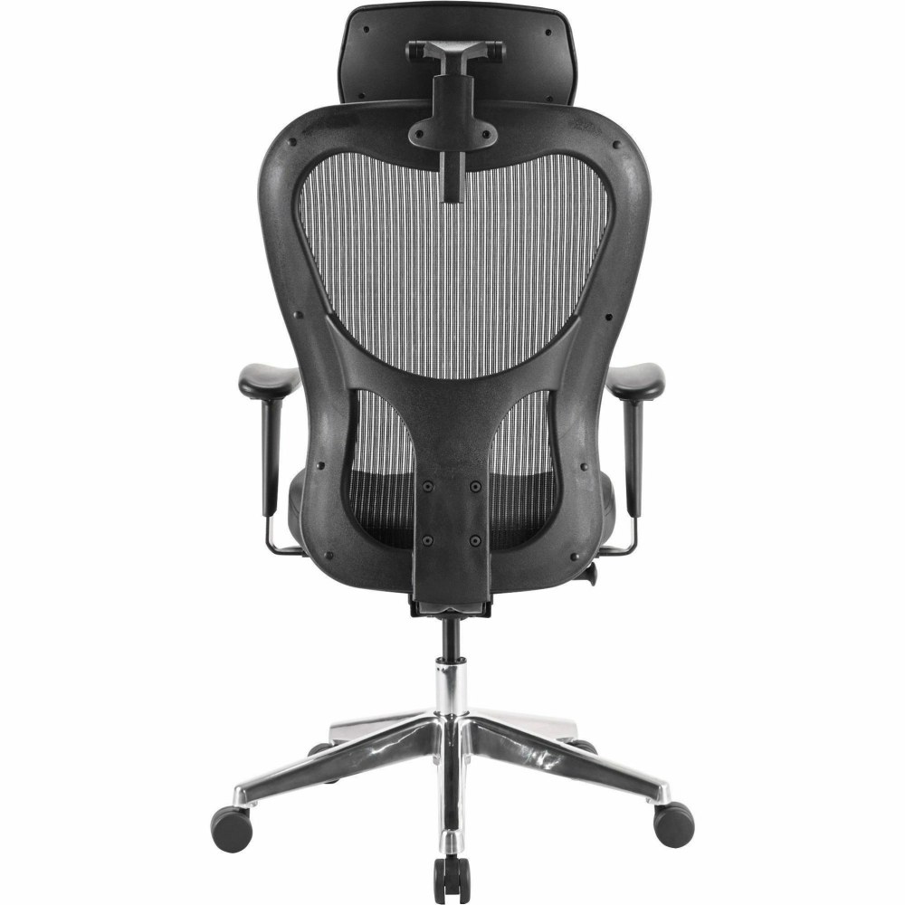 Lorell Executive Ergonomic Bonded LeatherMesh HighBack Chair With Headrest Black PopularChairscom Lorell Executive Ergonomic Bonded LeatherMesh High Back Chair With Headrest Black PopularChairscom