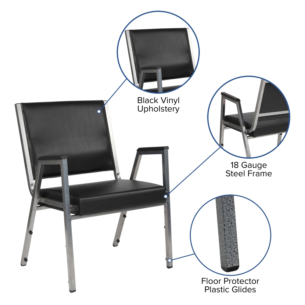 Flash Furniture HERCULES Bariatric Medical Reception Arm Chair With Antimicrobial Protection Black PopularChairscom Flash Furniture HERCULES Bariatric Medical Reception Arm Chair With Antimicrobial Protection Black PopularChairscom