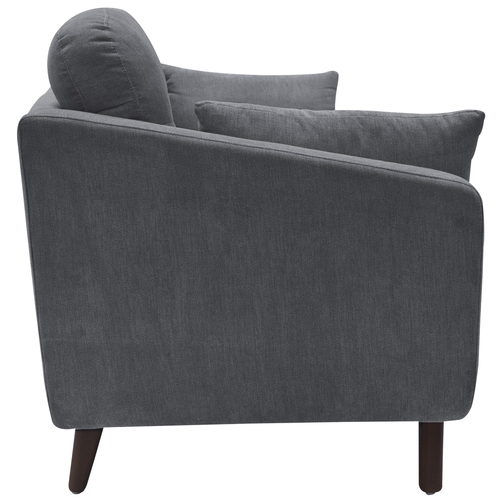 Serta Sierra Collection Sofa Slate GrayChestnut PopularChairscom   