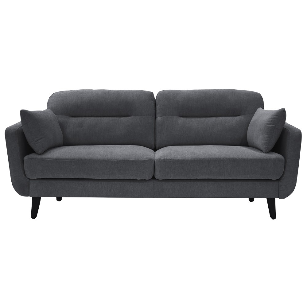 Serta Sierra Collection Sofa Slate GrayChestnut PopularChairscom   