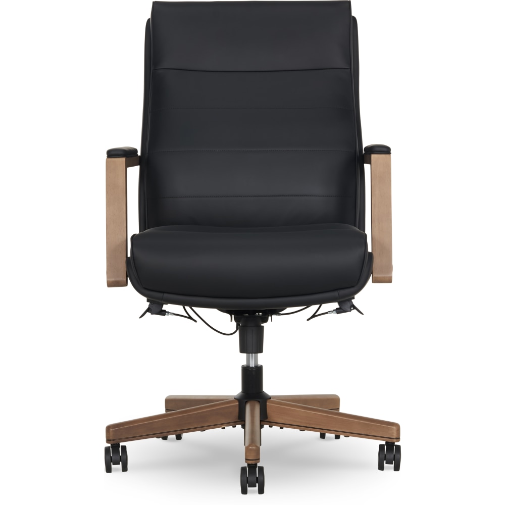 Thomasville Fendley Ergonomic Vegan Leather MidBack Office Chair BlackBrown PopularChairscom Thomasville Fendley Ergonomic Vegan Leather Mid Back Office Chair BlackBrown PopularChairscom