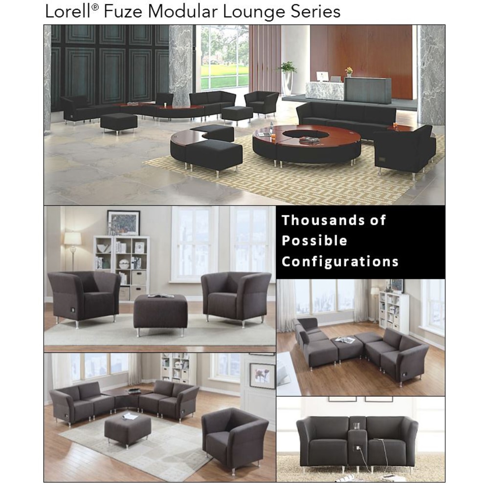 Lorell Fuze Modular Adder Arm For Armless Lounge Chairs Leather Black PopularChairscom Lorell Fuze Modular Adder Arm For Armless Lounge Chairs Leather Black PopularChairscom