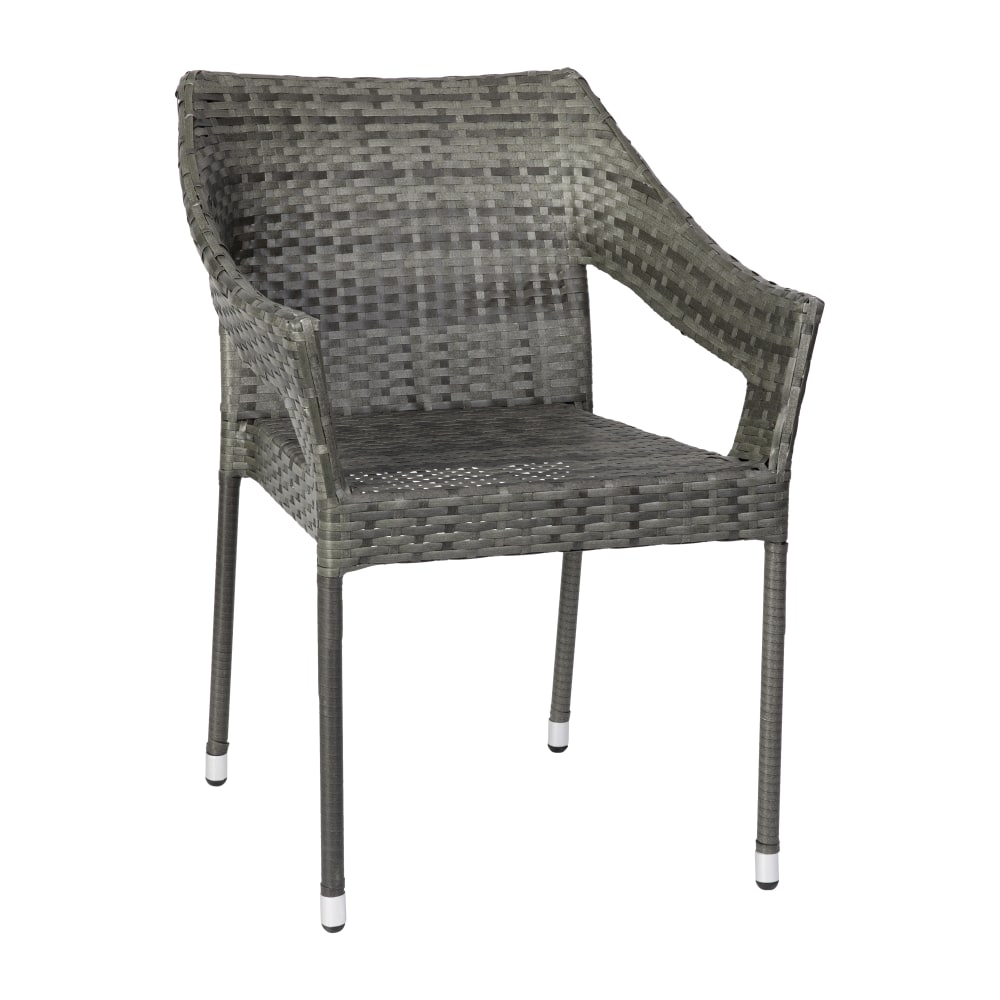 Flash Furniture Ethan AllWeather Rattan Wicker Stacking Patio Dining Chair Gray PopularChairscom Flash Furniture Ethan All Weather Rattan Wicker Stacking Patio Dining Chair Gray PopularChairscom
