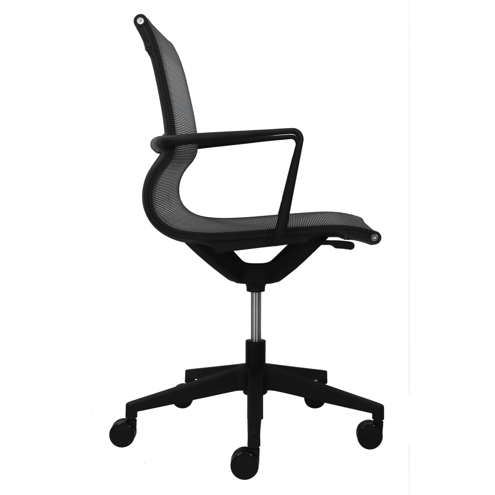 Eurotech Kinetic Mesh Task Chair With Flex Back Black PopularChairscom   
