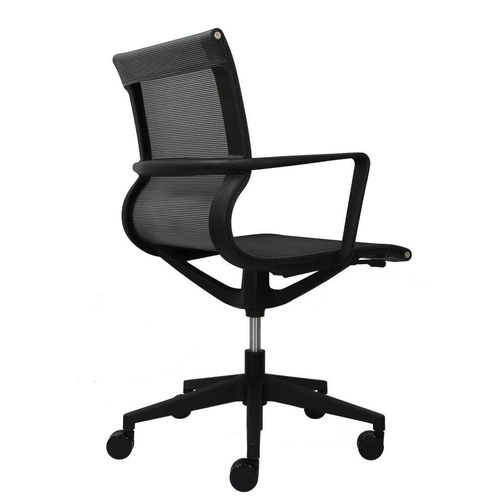 Eurotech Kinetic Mesh Task Chair With Flex Back Black PopularChairscom   