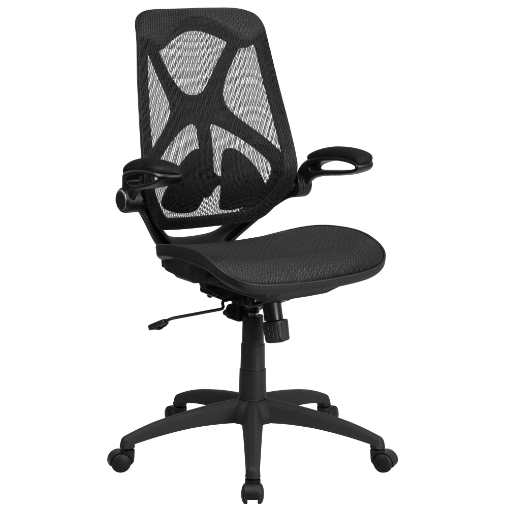 Flash Furniture Ergonomic Transparent Mesh HighBack Executive Office Chair Black PopularChairscom Flash Furniture Ergonomic Transparent Mesh High Back Executive Office Chair Black PopularChairscom