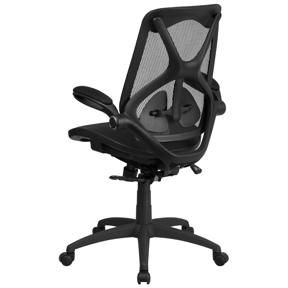 Flash Furniture Ergonomic Transparent Mesh HighBack Executive Office Chair Black PopularChairscom Flash Furniture Ergonomic Transparent Mesh High Back Executive Office Chair Black PopularChairscom
