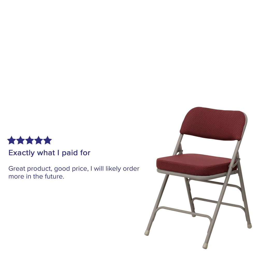 Flash Furniture Hercules Premium Curved Upholstered Folding Chairs Set Of 2 Chairs BurgundyGray PopularChairscom Flash Furniture Hercules Premium Curved Upholstered Folding Chairs Set Of 2 Chairs BurgundyGray PopularChairscom