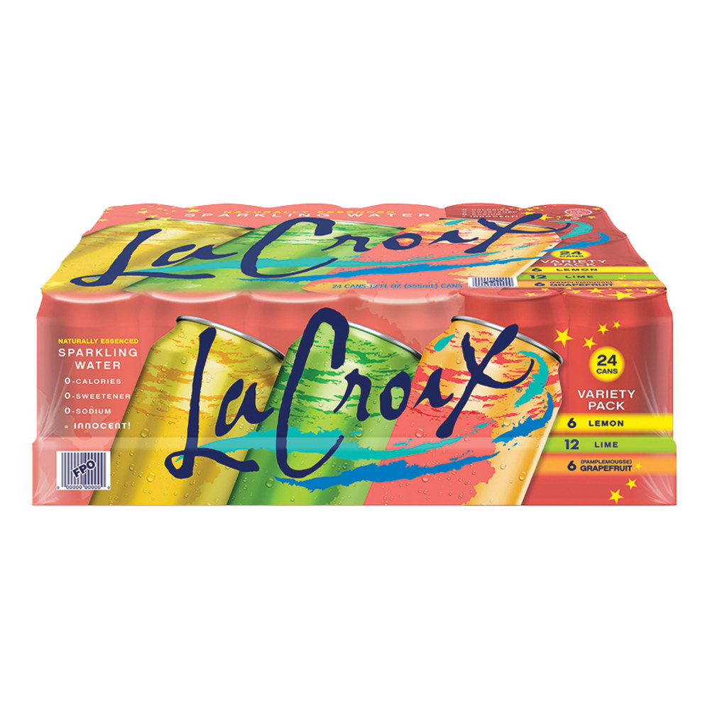 LaCroix Unsweetened Lemon, Lime, Grapefruit Sparkling Water