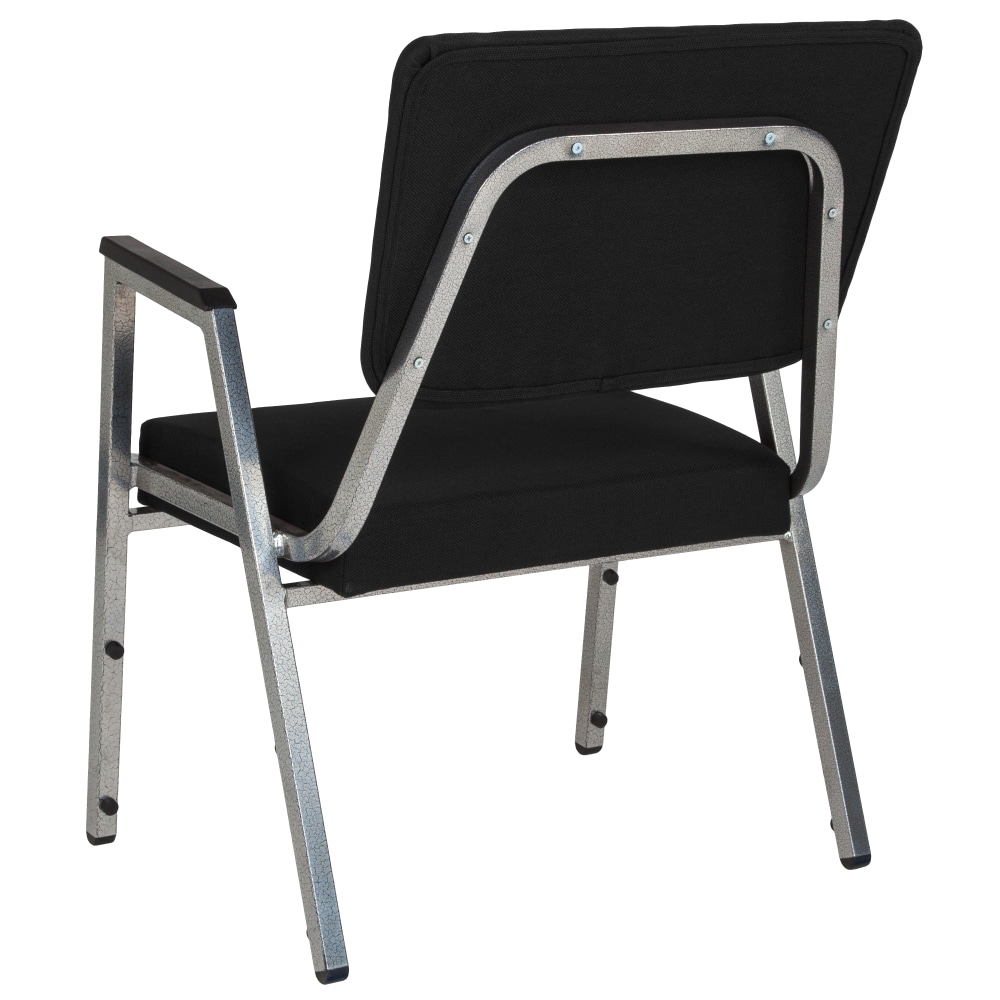 Flash Furniture HERCULES Bariatric Medical Reception Arm Chair With Antimicrobial Protection BlackSilvervein PopularChairscom Flash Furniture HERCULES Bariatric Medical Reception Arm Chair With Antimicrobial Protection BlackSilvervein PopularChairscom