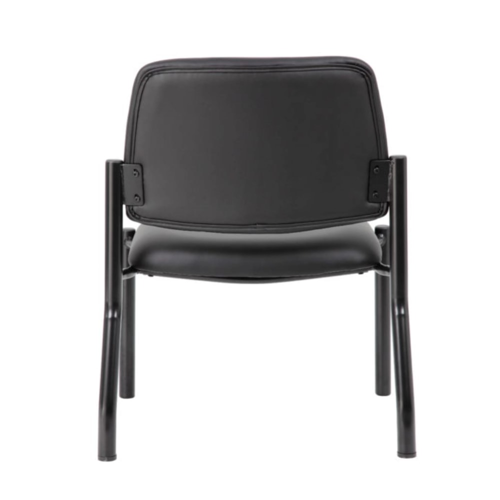 Boss Office Products MidBack Armless Guest Chair With Antimicrobial Vinyl Heavy Duty 400 lb Weight Capacity Black PopularChairscom Boss Office Products Mid Back Armless Guest Chair With Antimicrobial Vinyl Heavy Duty 400 lb Weight Capacity Black PopularChairscom