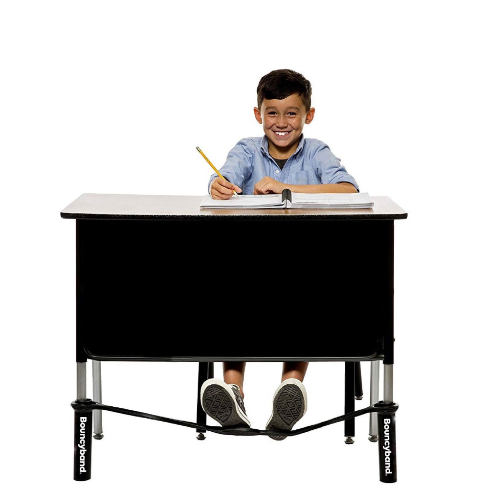 Bouncyband Chair Bands for ExtraWide School Desks 3716in x 612in Black Pack Of 2 Bands PopularChairscom Bouncyband Chair Bands for Extra Wide School Desks 3 716in x 6 12in Black Pack Of 2 Bands PopularChairscom