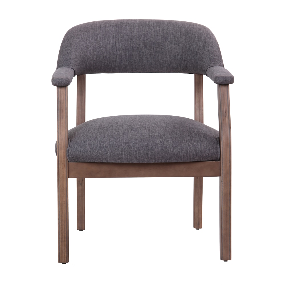 Boss Office Products Traditional Guest Chair Slate GrayBrown PopularChairscom Boss Office Products Traditional Guest Chair Slate GrayBrown PopularChairscom