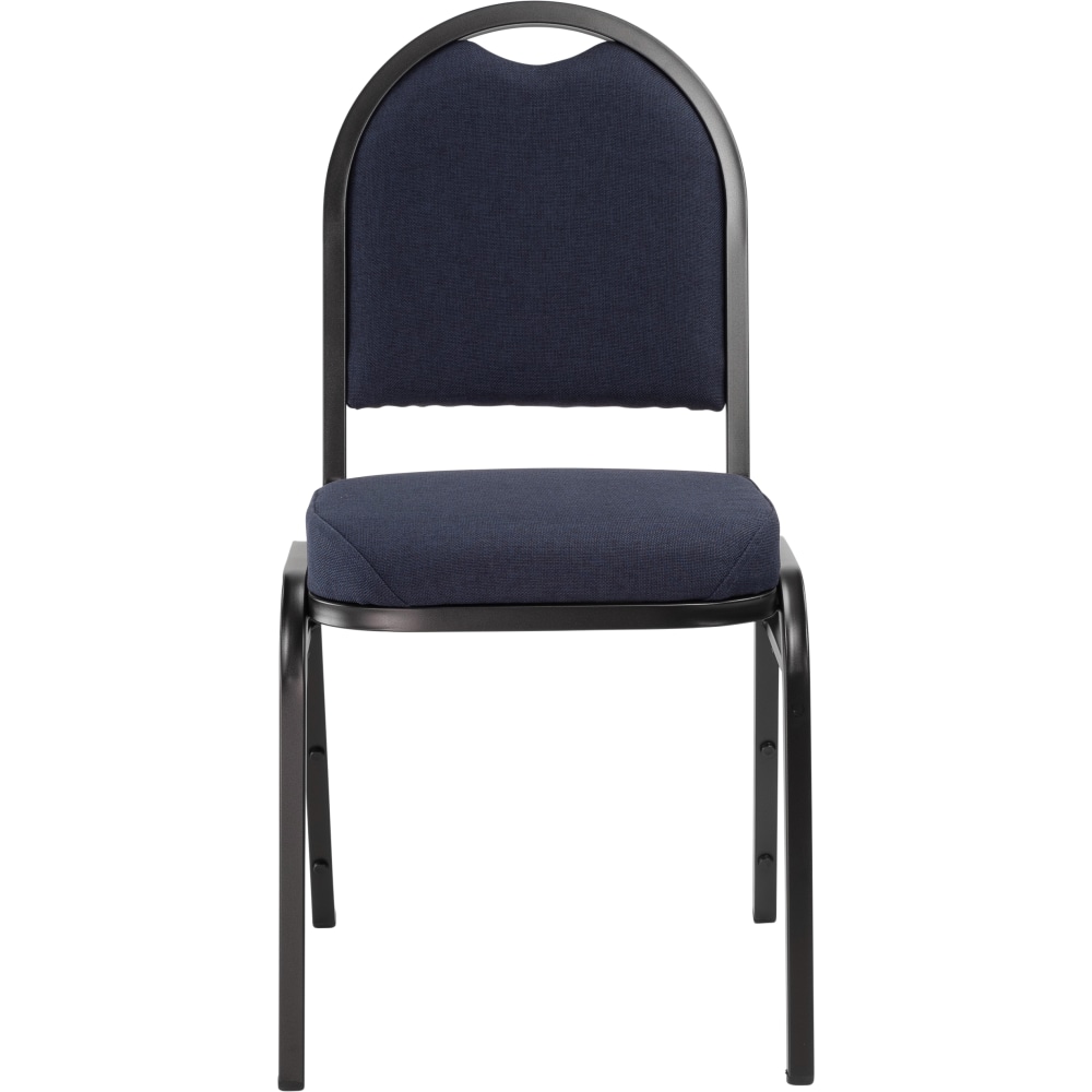 National Public Seating 9200 Series DomeBack Premium Fabric Upholstered Banquet Stack Chair Midnight Blue SeatBlack Sandtex Frame Set Of 2 PopularChairscom National Public Seating 9200 Series Dome Back Premium Fabric Upholstered Banquet Stack Chair Midnight Blue SeatBlack Sandtex Frame Set Of 2 PopularChairscom