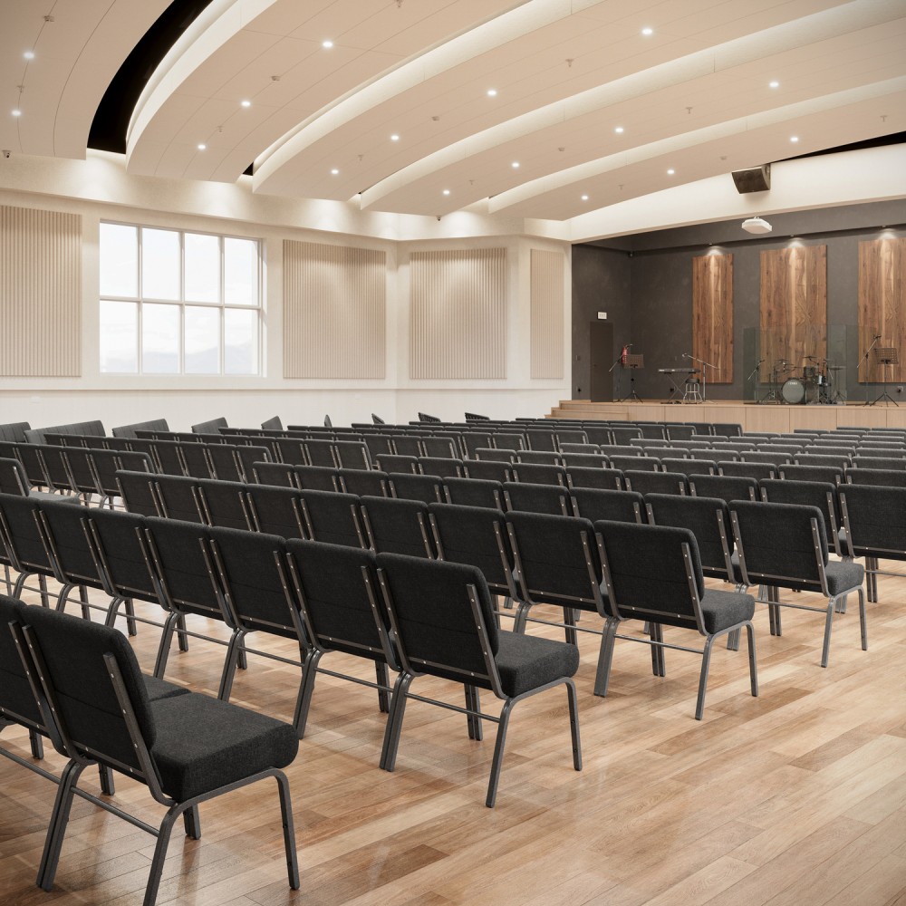Flash Furniture HERCULES Series 21inW Stackable Church Chair Dark GraySilvervein PopularChairscom Flash Furniture HERCULES Series 21inW Stackable Church Chair Dark GraySilvervein PopularChairscom