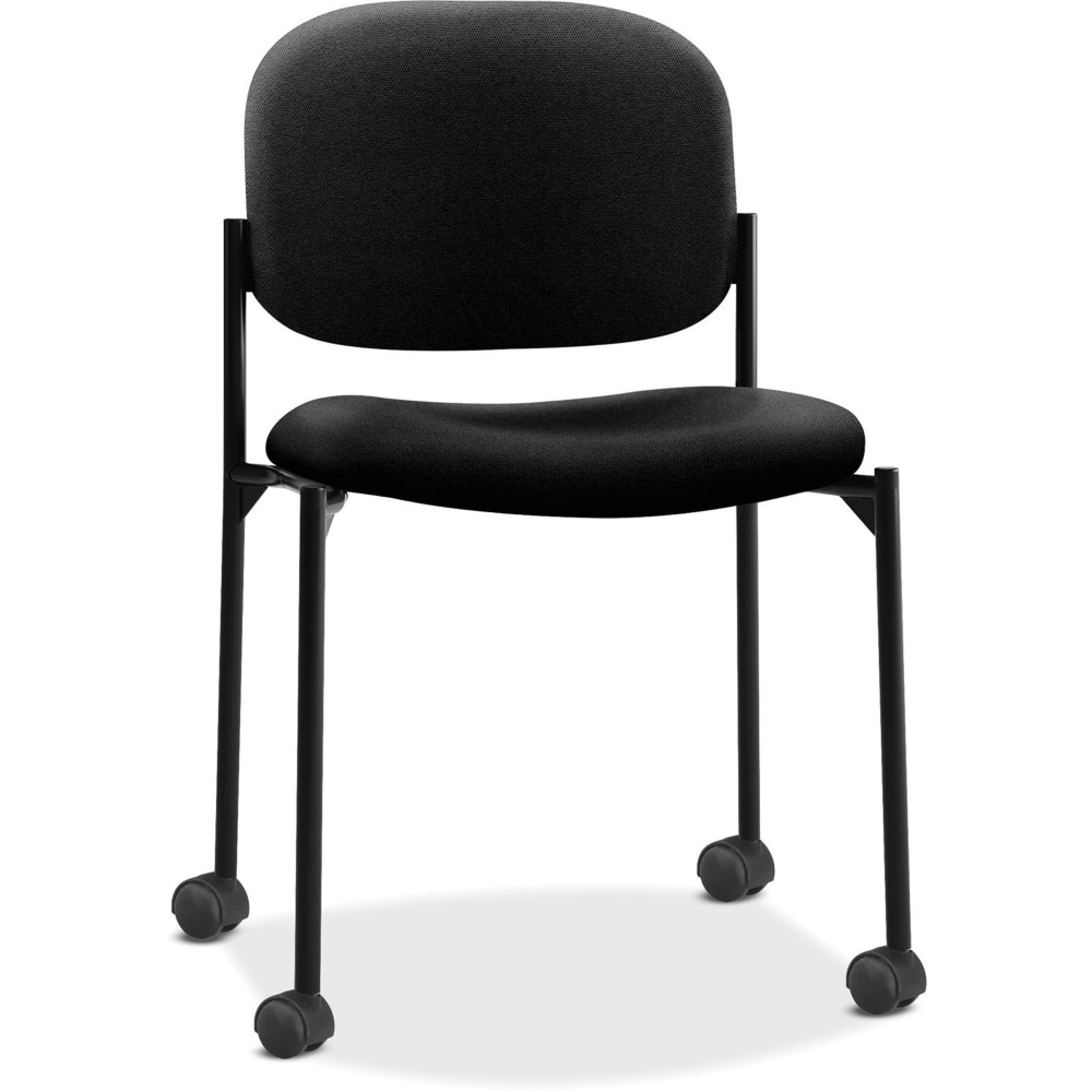 HON Scatter Stacking Guest Chair Armless Fabric Black PopularChairscom HON Scatter Stacking Guest Chair Armless Fabric Black PopularChairscom