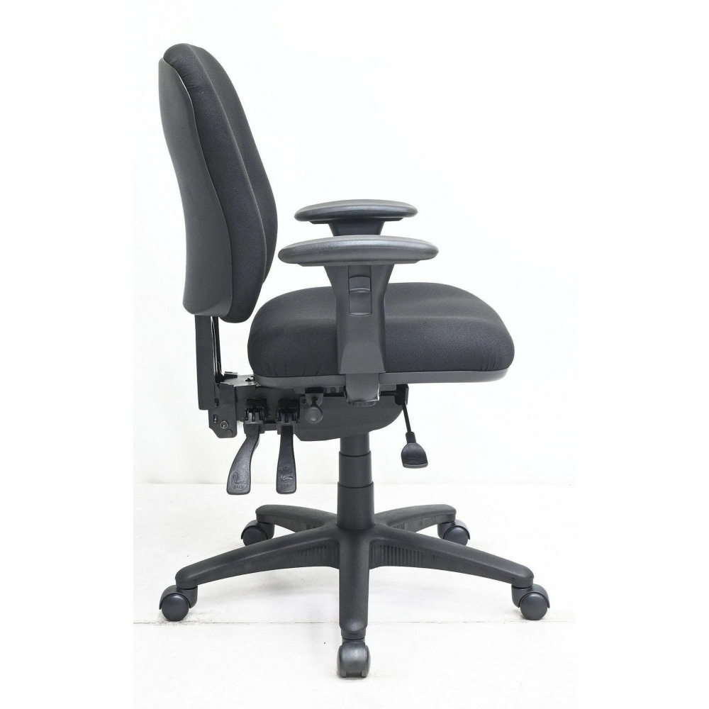 Lorell Accord Series MidBack Fabric Task Chair Black PopularChairscom Lorell Accord Series Mid Back Fabric Task Chair Black PopularChairscom