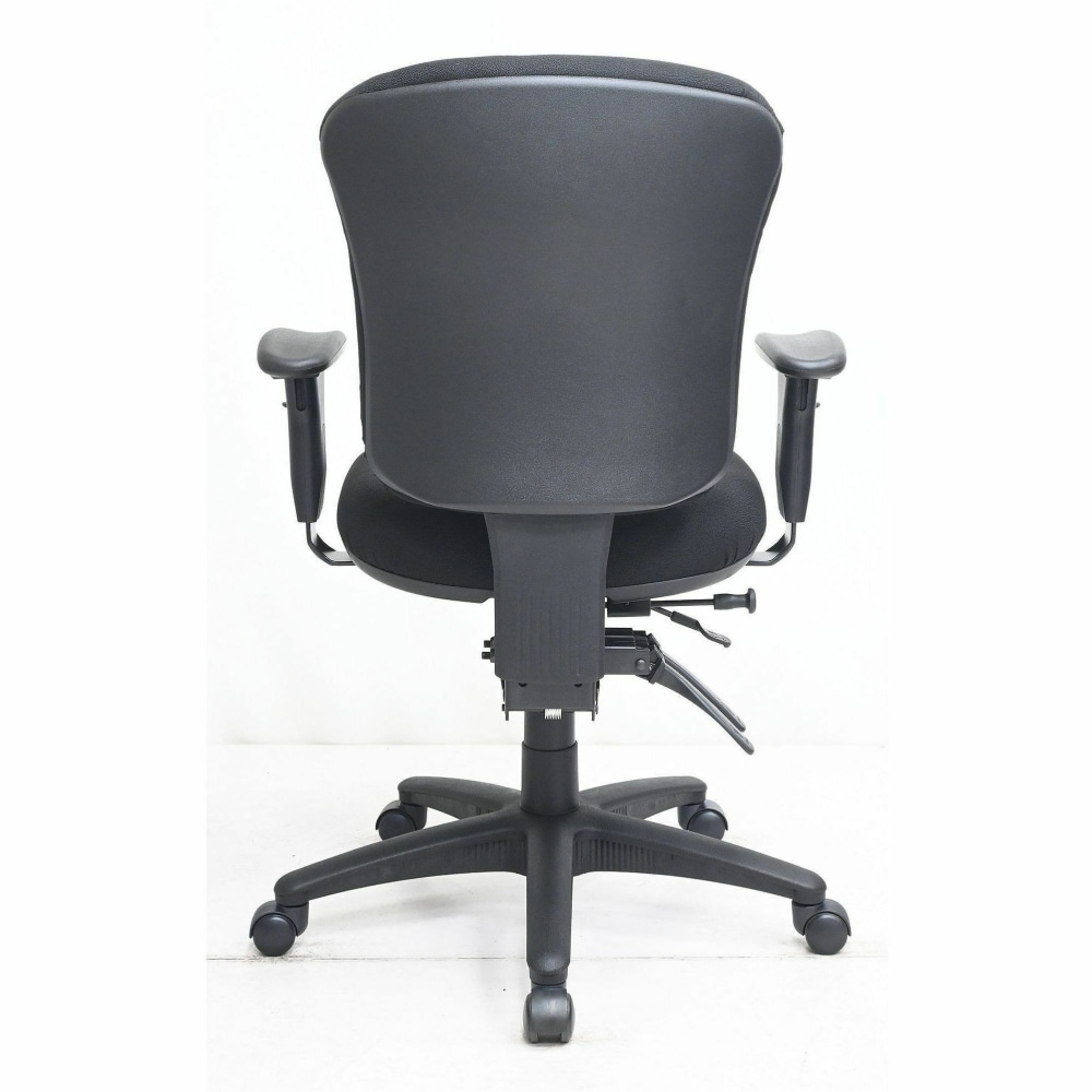 Lorell Accord Series MidBack Fabric Task Chair Black PopularChairscom Lorell Accord Series Mid Back Fabric Task Chair Black PopularChairscom