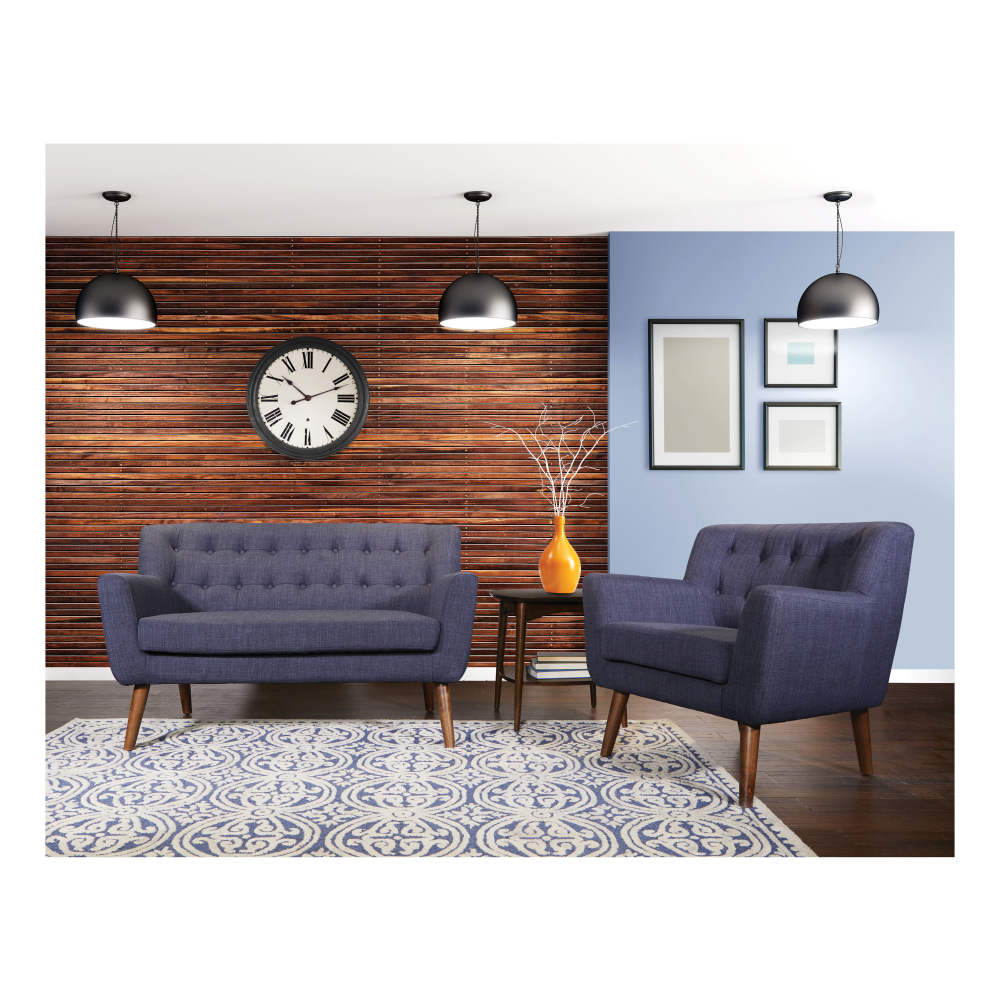 Office Star Avenue Six Mill Lane Chair Navy PopularChairscom   