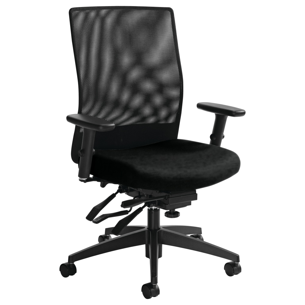 Global Weev MidBack Chair 39inH x 25inW x 24inD Black CoalBlack PopularChairscom Global Weev Mid Back Chair 39inH x 25inW x 24inD Black CoalBlack PopularChairscom