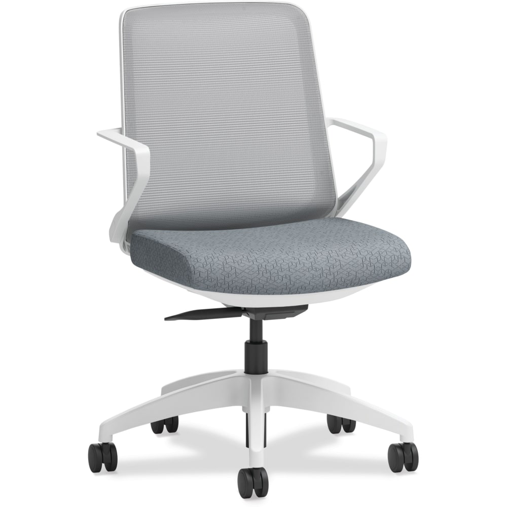 HON Cliq Ergonomic MidBack Light Task Chair BasaltDesigner White PopularChairscom HON Cliq Ergonomic Mid Back Light Task Chair BasaltDesigner White PopularChairscom
