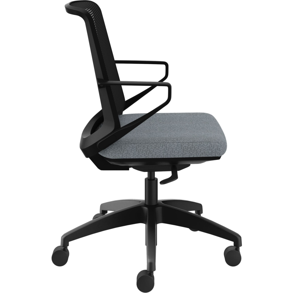 HON Cliq Ergonomic MidBack Light Task Chair BasaltBlack PopularChairscom HON Cliq Ergonomic Mid Back Light Task Chair BasaltBlack PopularChairscom