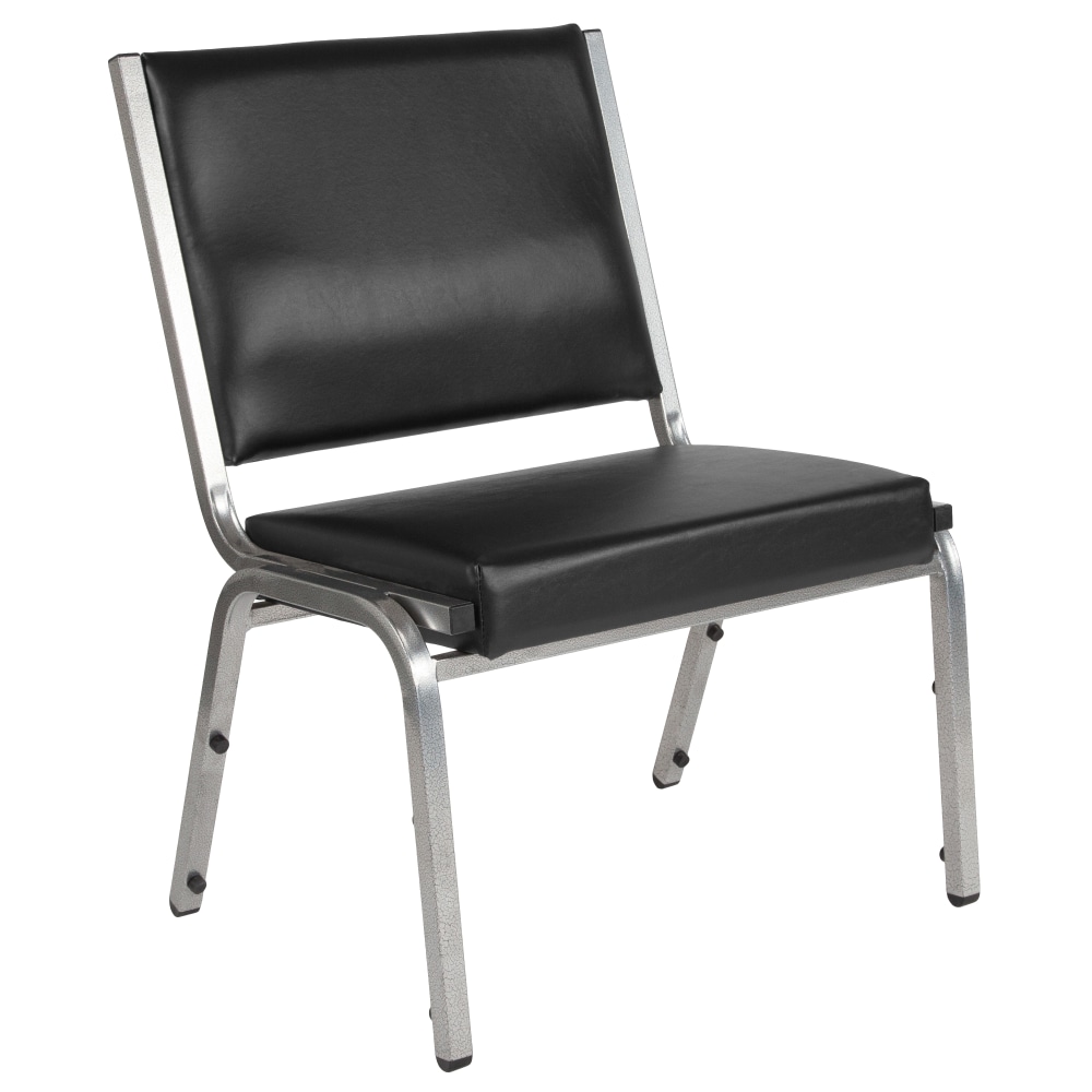 Flash Furniture HERCULES Bariatric Medical Reception Chair With Antimicrobial Protection BlackSilver PopularChairscom Flash Furniture HERCULES Bariatric Medical Reception Chair With Antimicrobial Protection BlackSilver PopularChairscom
