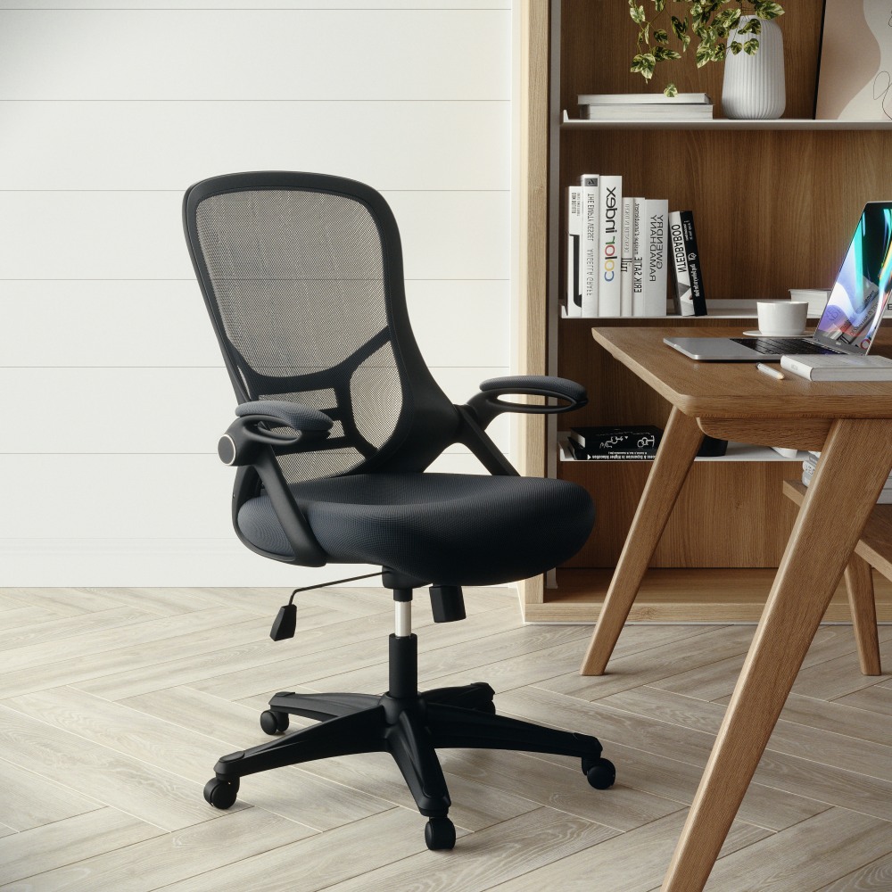 Flash Furniture Porter Ergonomic Mesh HighBack Office Chair Gray PopularChairscom Flash Furniture Porter Ergonomic Mesh High Back Office Chair Gray PopularChairscom