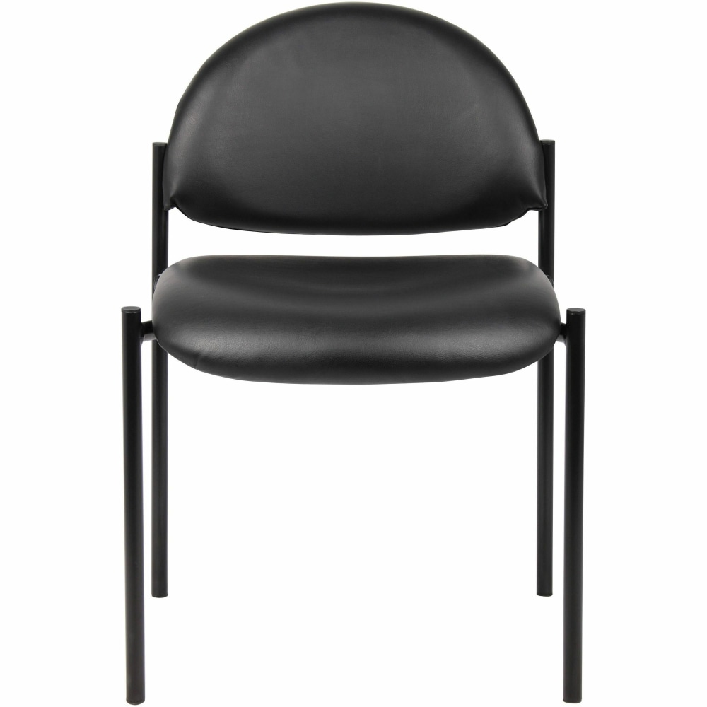 Lorell Reception Guest Chair Vinyl Back Material Tubular Steel Frame Material Fourlegged Base Black 1 Each PopularChairscom Lorell Reception Guest Chair Vinyl Back Material Tubular Steel Frame Material Four legged Base Black 1 Each PopularChairscom