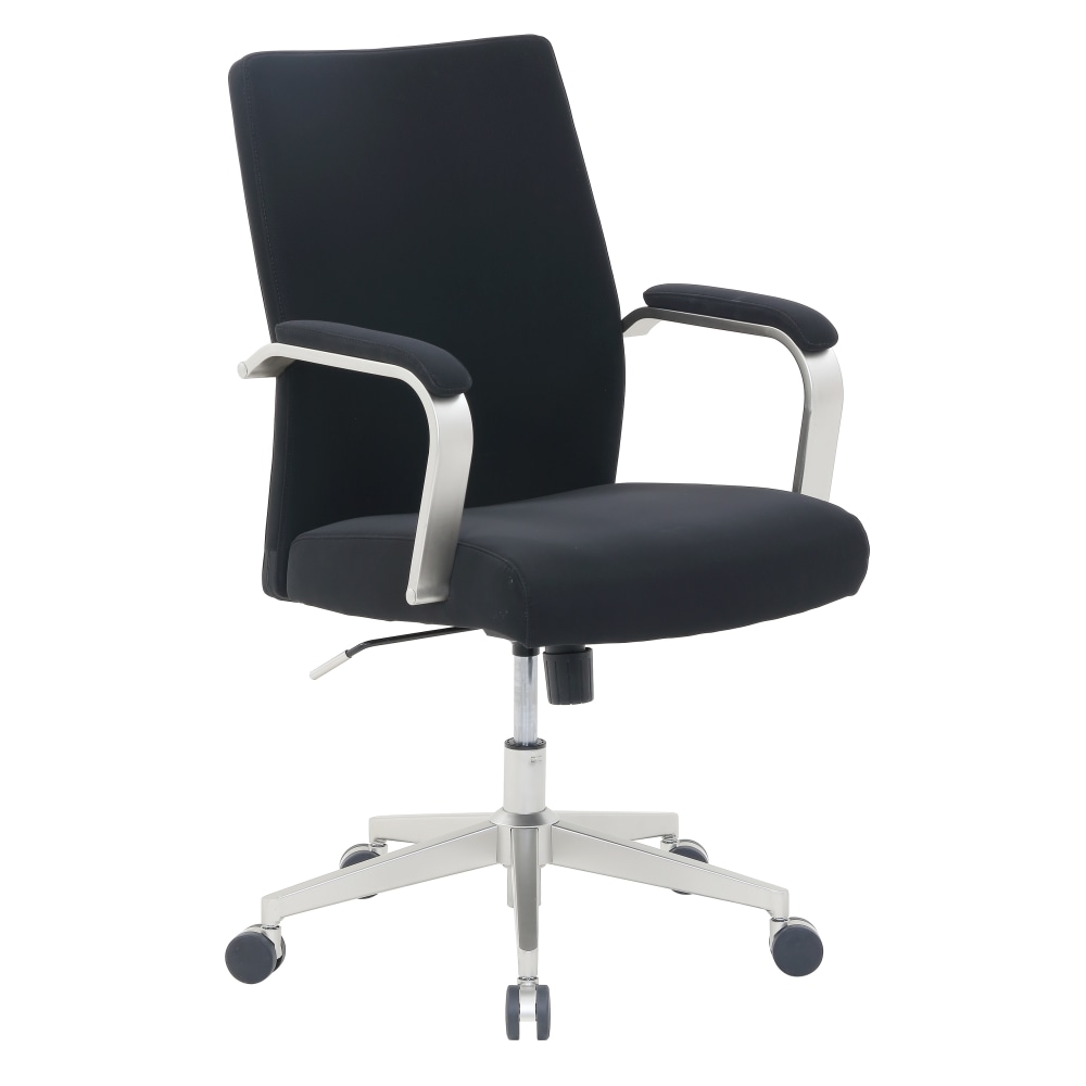 Serta SitTrue Devara Faux Leather MidBack Manager Chair Black PopularChairscom Serta SitTrue Devara Faux Leather Mid Back Manager Chair Black PopularChairscom